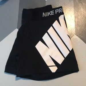 Nike pro compression shorts